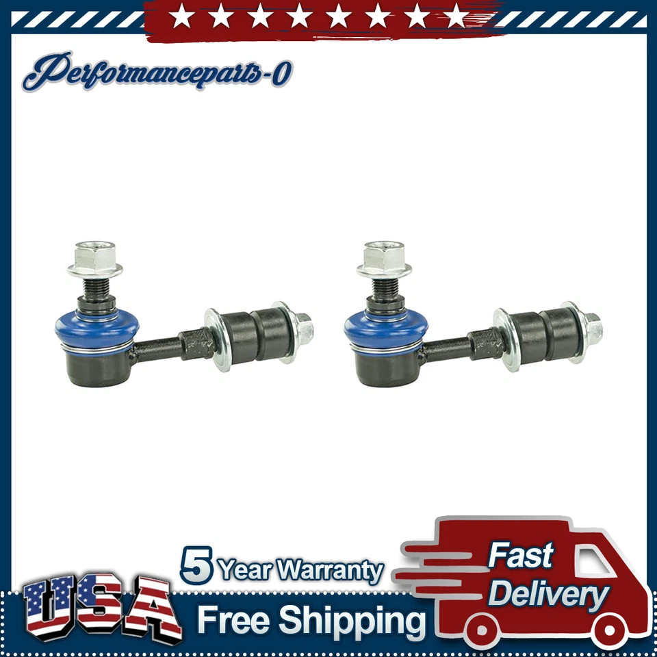 Kit de enlace de barra estabilizadora de suspensión delantera Mevotech 2x para Toyota Tacoma 1995-2004 Foto 1 de 3