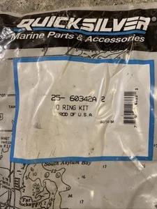 Mercury Quicksilver 25-60342A-2 Trim Cylinder O-Ring Kit NOS - Foto 1 di 6