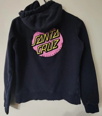Santa Cruz Skateboards Bordado Cremallera Completa Sudadera con Capucha Junior Para Mujer Mediana Foto 1 de 4