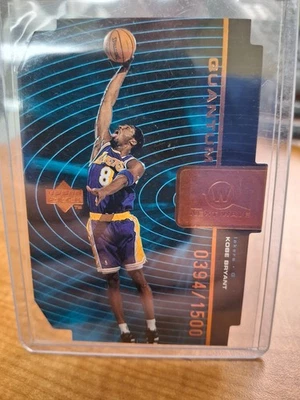 1998-99 UD - Next Wave Kobe Bryant #QNW1 Bronze Quantum Die-Cut 0394/1500 - Image 1 of 3