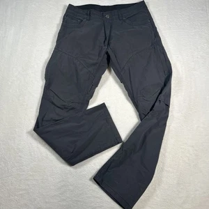 Kuhl Born In The Mountains Pantalone Uomo 32x32 RN#108846 Escursionismo Nylon Spandex Grigio - Foto 1 di 14