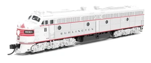 Broadway N 8816 EMD E8A, CB&Q 9938A, w/ Red Stripes, Paragon4 Sound/DC/DCC - Picture 1 of 1