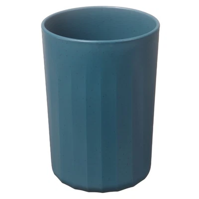 1 Pcs Simple Toothbrush Cup, 2.8 x 2.8 x 3.9" Bathroom Tumbler, Dark Blue - Image 1 of 4