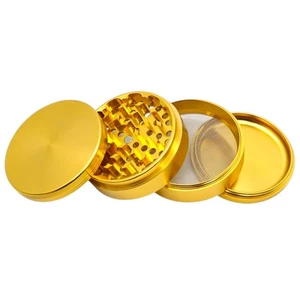 XXL 100 mm Grinder Simpson Premium Print Metal  Herb Crusher Special Design UK - Picture 1 of 3