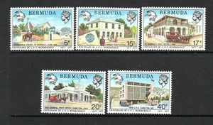 BERMUDA MNH 1977 SG374-378 CENTENARIO DE LA MEMBRESÍA UPU - Imagen 1 de 1