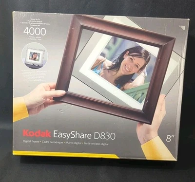 Kodak EasyShare D830 8" Digital Picture Frame - Image 1 of 2