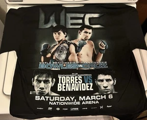 BOWLES vs CRUZ WEC 47 Championship BLACK T-SHIRT Herren 2XL Torres/Benavidez MMA - Bild 1 von 7