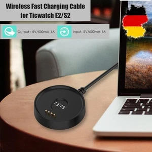 USB-Smartwatch-Armband-Ladegerät, Ladestation, Kabel für Ticwatch E2/S2 - Photo 1 sur 8