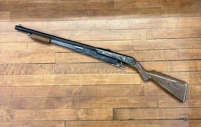 Vintage Daisy BB Gun Model No 25 Rifle 1958 Daisy Painted Design Plastic Stock - Image 1 of 4