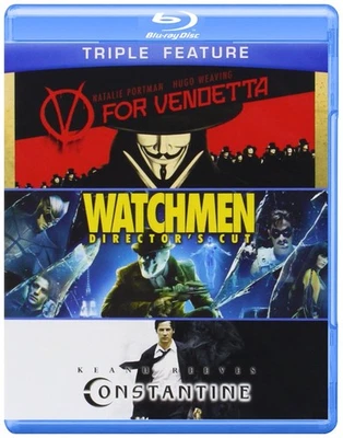 V for Vendetta / Watchmen / Constantine (Triple-Feature) (Blu-ray) (US IMPORT) - Image 1 of 2