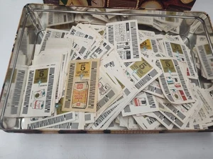 ENORME LOTE de cupones de estrellas de regalo de colección publicidad efímera en lata de colección - Imagen 1 de 11