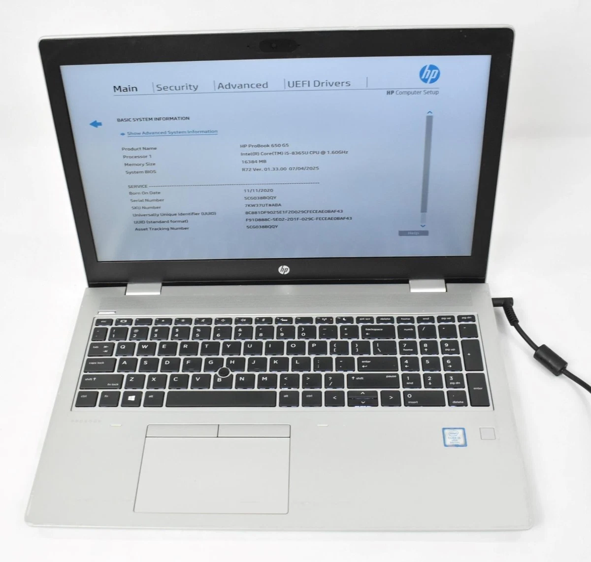 HP Intel Core i5 8th Gen. PC Laptops & Netbooks 256 GB SSD