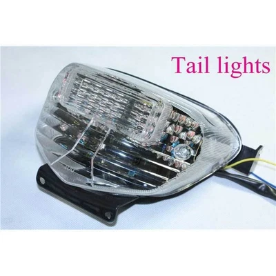 Clear LED Tail Brake Light Turn Signal For 2001-2003 2002 Suzuki GSXR 600 750 K1 - Image 1 of 4