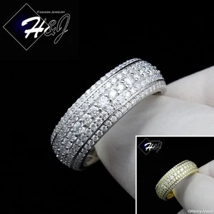 925 STERLING SILBER 2,25 KT MOISSANIT 8 MM VERGOLDET / SILBER EHERING *MSR251 - Bild 1 von 14