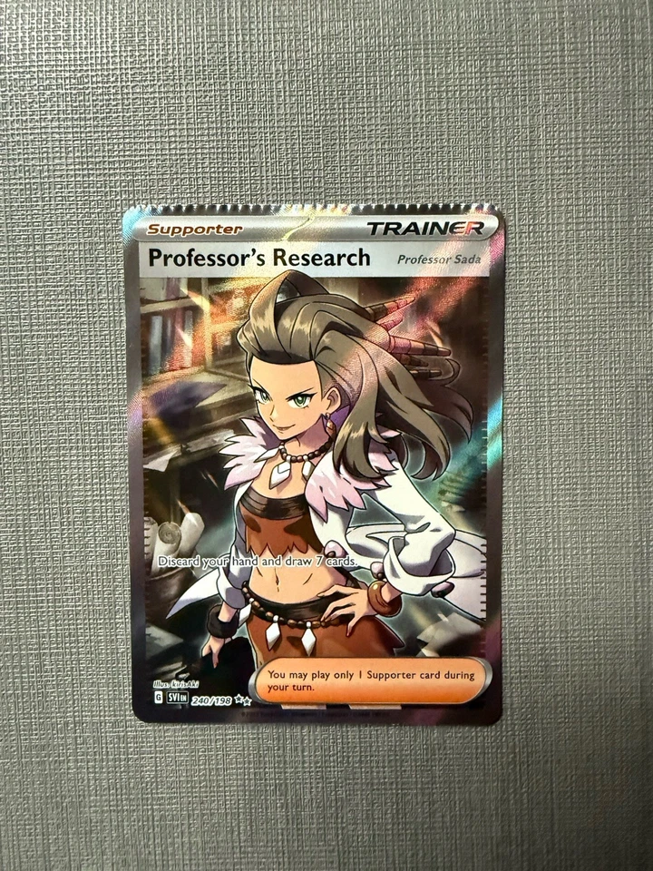 CRIMP ERROR Professor's Research 240/198 SV01: Scarlet & Violet Base Set Holo - Image 1 of 3