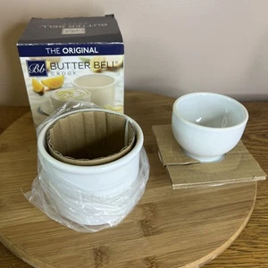 NEW Butter Bell Crock White Original L. Tremain Farmhouse Cottage Classic - Picture 1 of 11