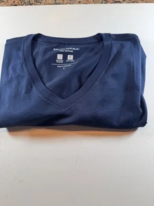 Banana Republic T Shirt, Size Large, Dark Blue, Tech Cotton - Picture 1 of 4