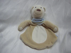 TCM / TCHIBO Schmusetuch CARLO der BÄR TEDDY beige braun weiß Halstuch *RAR* - Bild 1 von 11