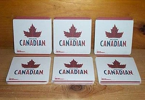 MOLSON CANADIAN ACERO FOGLIA 30 BIRRA PUB BAR SOTTOBICCHIERI NUOVI - Foto 1 di 1