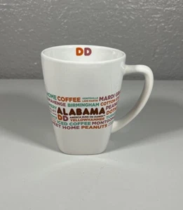 Dunkin Donuts 2016 Alabama LIMITED EDITION DD DESTINATIONS 12 OZ KAFFEETASSE  - Bild 1 von 2