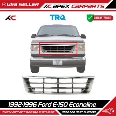 Nueva rejilla de plástico para Ford E-150 Econoline E-350 Econoline 1992-1996 Foto 1 de 4