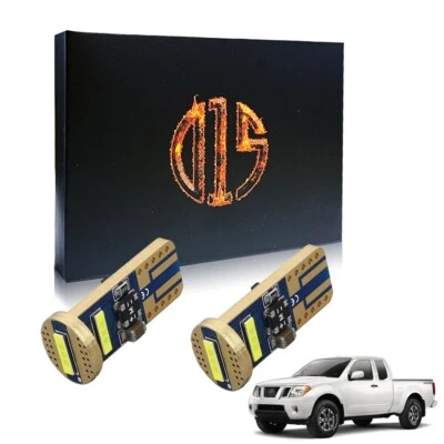 Bombilla LED de matrícula 1200LM blanca T10 194 para Nissan Frontier 1998-2021 Foto 1 de 4