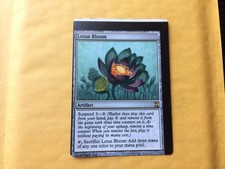 Heavily Miscut Lotus Bloom NORMAL BACK Time Spiral Misprint MTG Magic