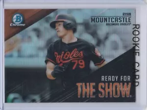 TARJETA DE NOVATO RYAN MOUNTCASTLE ¡Lista para el espectáculo Bowman cromo béisbol RC! - Imagen 1 de 2
