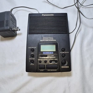 Vintage Panasonic KX-TM150B DIGITAL ANSWERING MACHINE. BLACK - Picture 1 of 4