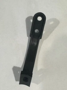 ! VINTAGE BICYCLE BIKE REFLECTOR BRACKET BLACK 4 FRONT MOUNT ON FORK BEHIND BRAK - Picture 1 of 3