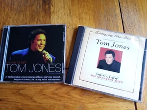 Tom Jones CD's x 2 Love Me tonight She's A Lady Live In Concert - Picture 1 of 3