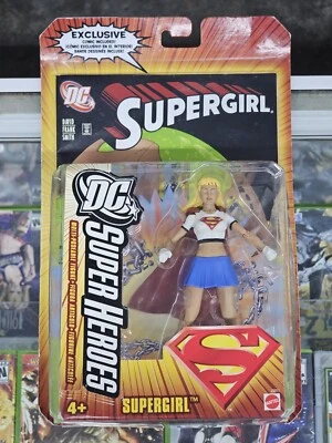 NUEVA FIGURA DE ACCIÓN 2006 DC JUSTICE LEAGUE SUPERGIRL CON CÓMIC SUPERMAN Foto 1 de 4