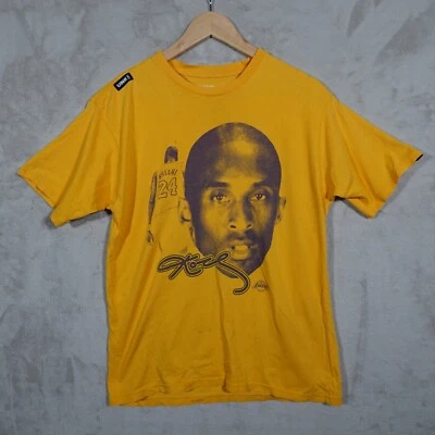 Camiseta NBA Kobe Gráfica Pequeña Amarilla UNK Manga Corta Foto 1 de 4