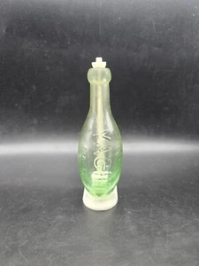 Victorian Yacht Exeter Hamilton Bottle 6 Ounce Torpedo Aqua - Picture 1 of 8
