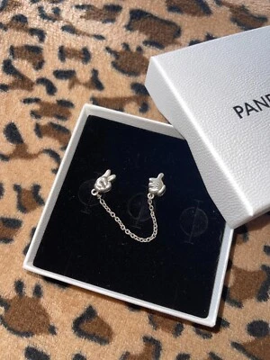 Catena Sicurezza Pandora 797172 mani miki mouse - Immagine 1 di 2