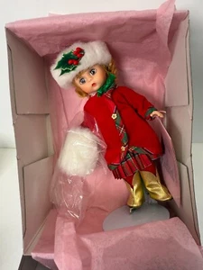 Madame Alexander Holiday On Ice Doll 8" #319 In Box With Tags, Red Coat - Picture 1 of 13