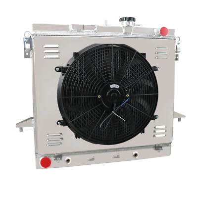 Radiator+Shroud 16''Fan For 2006-2012 Chevy Colorado Hummer H3 H3T GMC Canyon V8 Foto 1 de 4