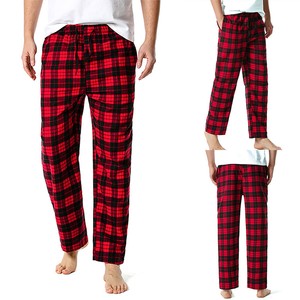 Mens Plaid Trousers in Men's Trousers 