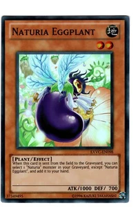 Yugioh - 1X Naturia Eggplant - Super Rare - Unlimited - EXVC-EN098 - Near Mint - Picture 1 of 1