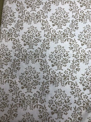 Westminster волокна #AT14 обои розовый / желтовато-коричневый ткани на Annette Tatum 2007 2 ярда - Изображение 1 из 4