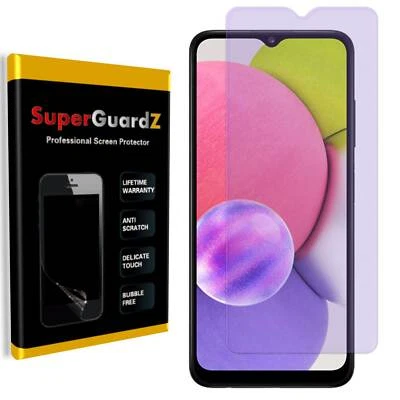 Protector de pantalla anti luz azul protector cubierta película para Samsung Galaxy A03S Foto 1 de 4