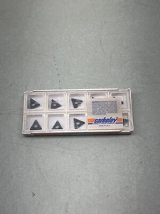CARBOLOY SECO TPGA 211 TP100 Carbide Inserts (TPGA110204) Machinist Tooling - Picture 1 of 5