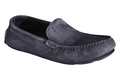 Jacadi Boys Loafers Smooth Leather Slip On Moccasins Blue Size EU 37 US 5 Italy - Image 1 of 4