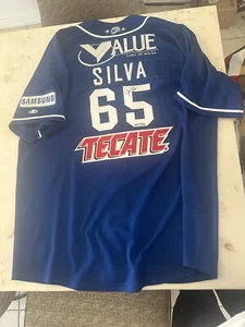 Jose Silva Jalisco Guadalajara Charros Game Used Jersey  - Picture 1 of 2