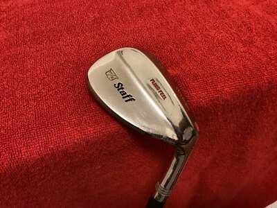 Wilson Staff Fluid Feel Red Button 1970's S Sand Wedge Steel Shaft RH 35.50" - Image 1 of 4