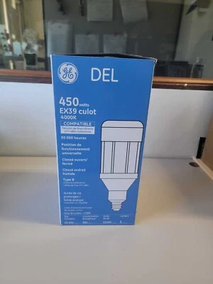 LED Bulb: BT56, Mogul Screw (EX39), 1000W MH/1000W HPS, 450 W Watts, 4000K, LED, - Image 1 of 3