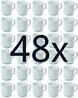 48 Stück Kaffeebecher, Porzellanbecher, Becher, 8,5 cm Ø, 0,30 Liter Inhalt