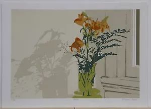 "Lilien", Serigrafie von Naomi Lewis - Bild 1 von 5