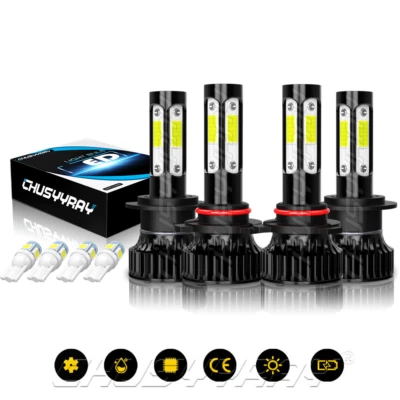 Para Mazda 3 2004-2009 - 4X Kit de bombillas LED delanteras haz alto bajo 6000K Foto 1 de 4