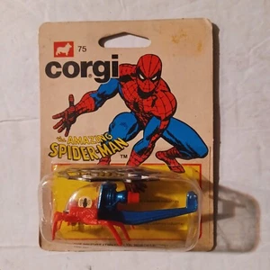 Corgi Junior SPIDER-MAN HELICOPTER Diecast #75 SEALED - Picture 1 of 3